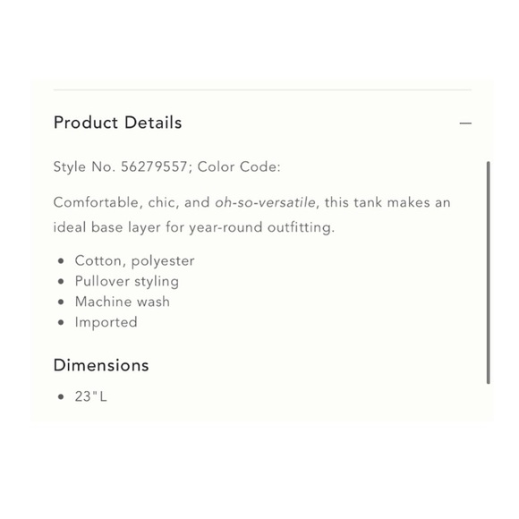 Anthropologie // Marika Muscle Tank NWOT🌛 - Picture 5 of 11